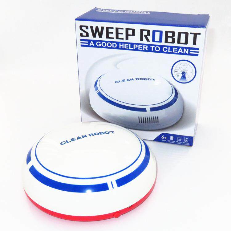 外贸SWEEPROBOT充电全智能卡通扫地机械人机器人吸尘机免消耗品