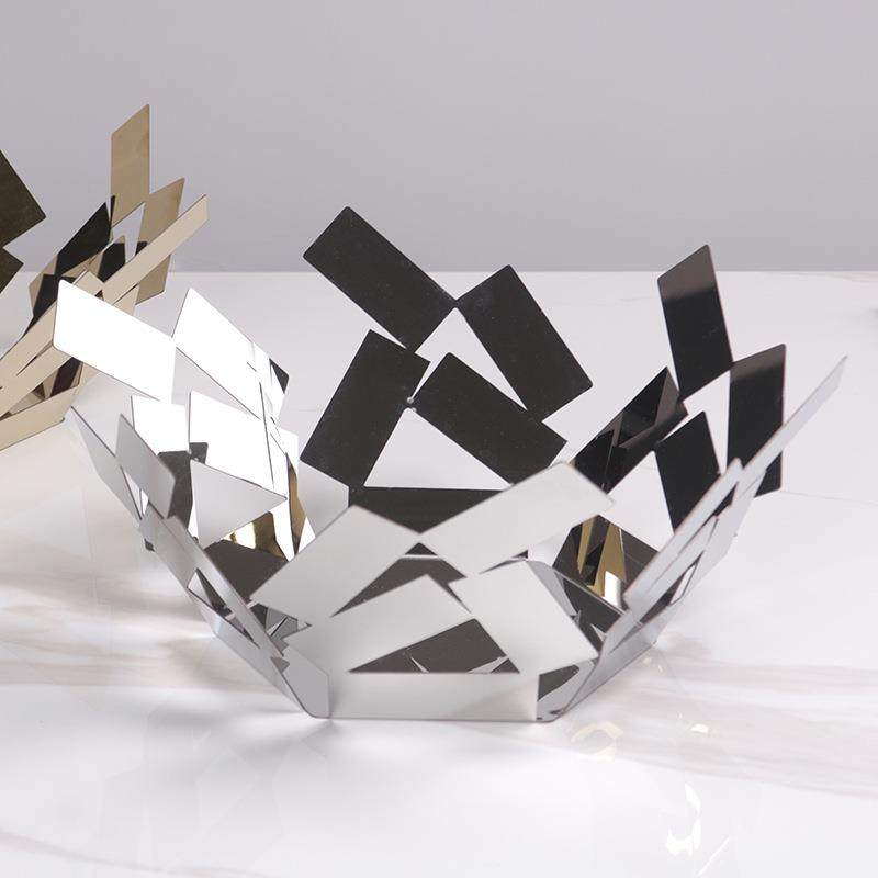 现代轻奢镂空果盘设计师客厅茶几摆件样板间软装桌面装饰收纳托盘,畜牧/养殖物资,畜牧/养殖器械,淘宝优惠券,粉丝福利购,淘宝优惠卷