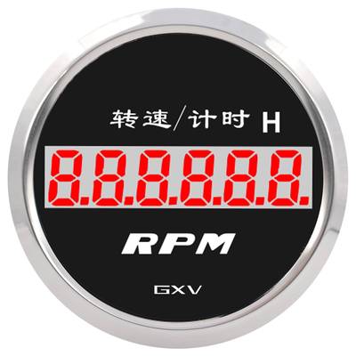 汽车数显转速表直销防水防雾转速计时表多功能计时表转速表