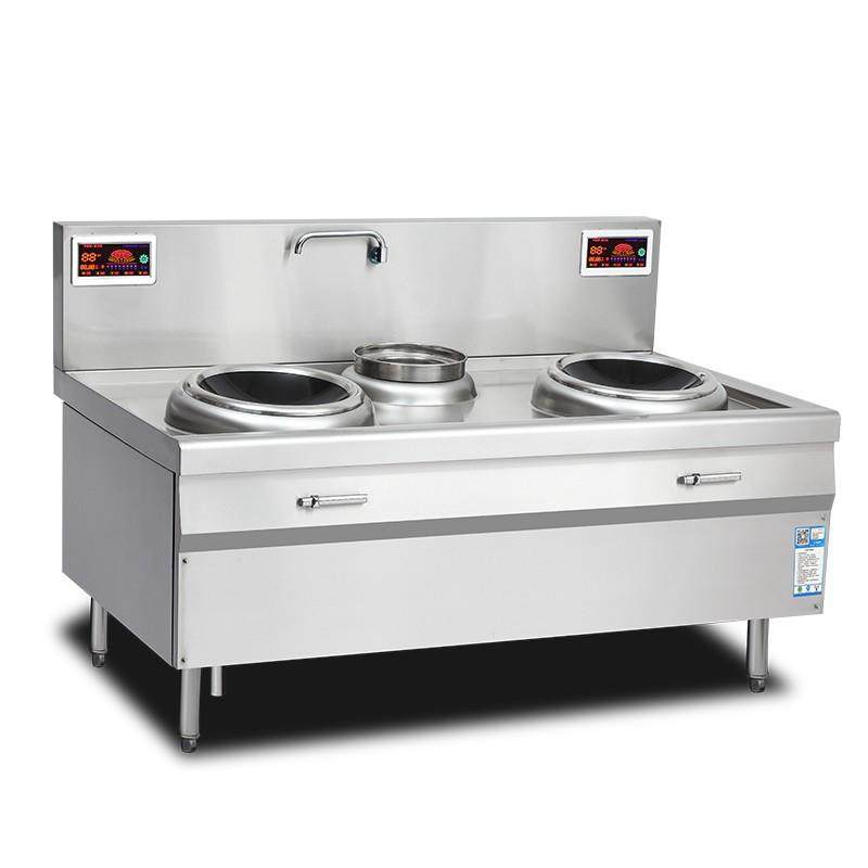 电磁双头炒炉15kw大锅灶双炒单温电磁灶商用电磁炒菜炉厨具设备,畜牧/养殖物资,畜牧/养殖器械,淘宝优惠券,粉丝福利购,淘宝优惠卷