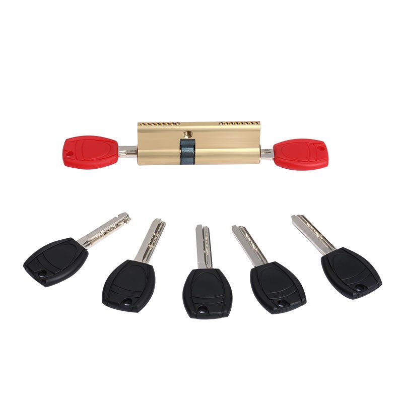 防盗门锁芯超c级锁芯通用型家用门室内门超d级54型全铜ab