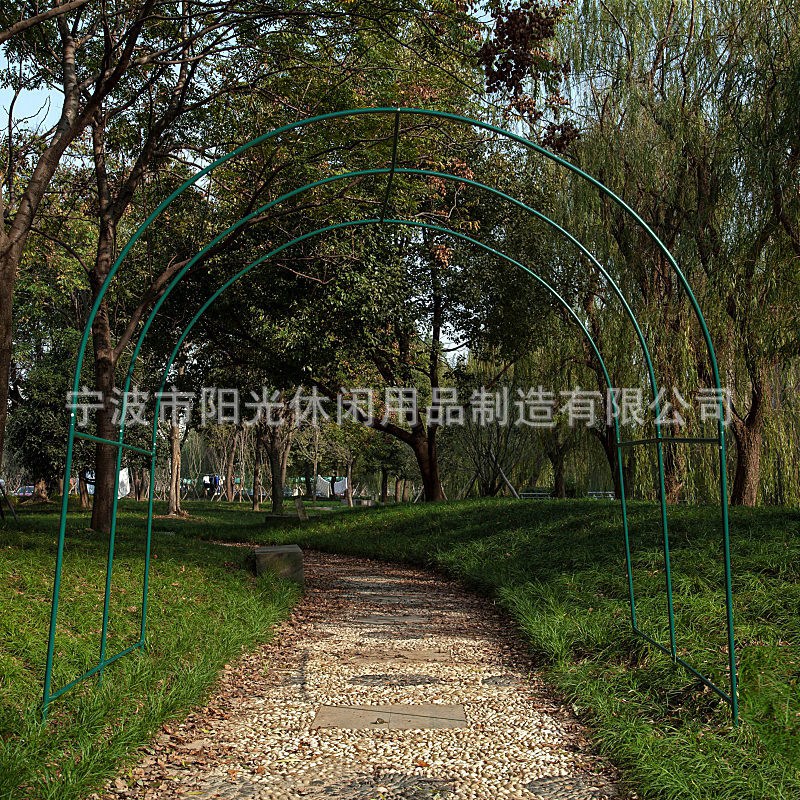 拱形攀爬架花架钢管植物花卉阳台葡萄藤蔓花架大棚骨架蔬果爬藤架