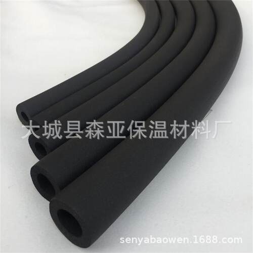 神州橡塑保温管B2阻燃隔热防冷凝冷热水管用橡塑管材