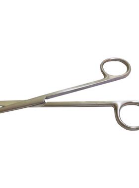 14厘米综合组织剪直头不锈钢银色钝头梅式剪中细剪纱剪否none14