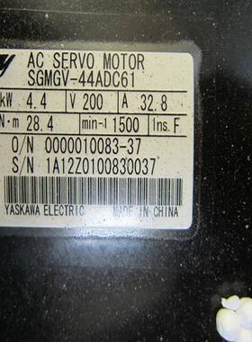 SGMGV-44ADC61电机SGMGH-44A2A-YR21SGDH-30DESGD7S-550A00B202
