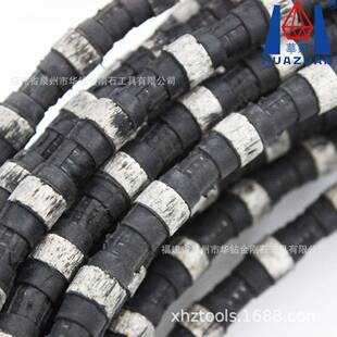 11.5橡胶加弹簧矿山开采金刚石绳锯8.5石材荒料修边切割注塑绳锯