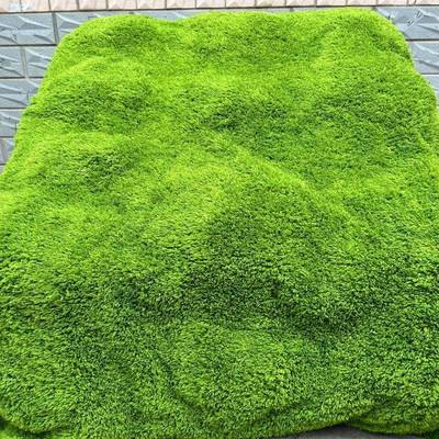 不掉毛不掉色仿真苔藓青苔草坪景观园林装饰室内室外纤维品植物墙