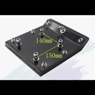 夯板90型打夯机底板铸铁夯实机建筑机械配件方木夯冲击夯夯板