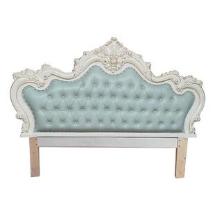 床靠背床头软包床头板公主风双人床头奢华米RT法式9Z欧式烤漆