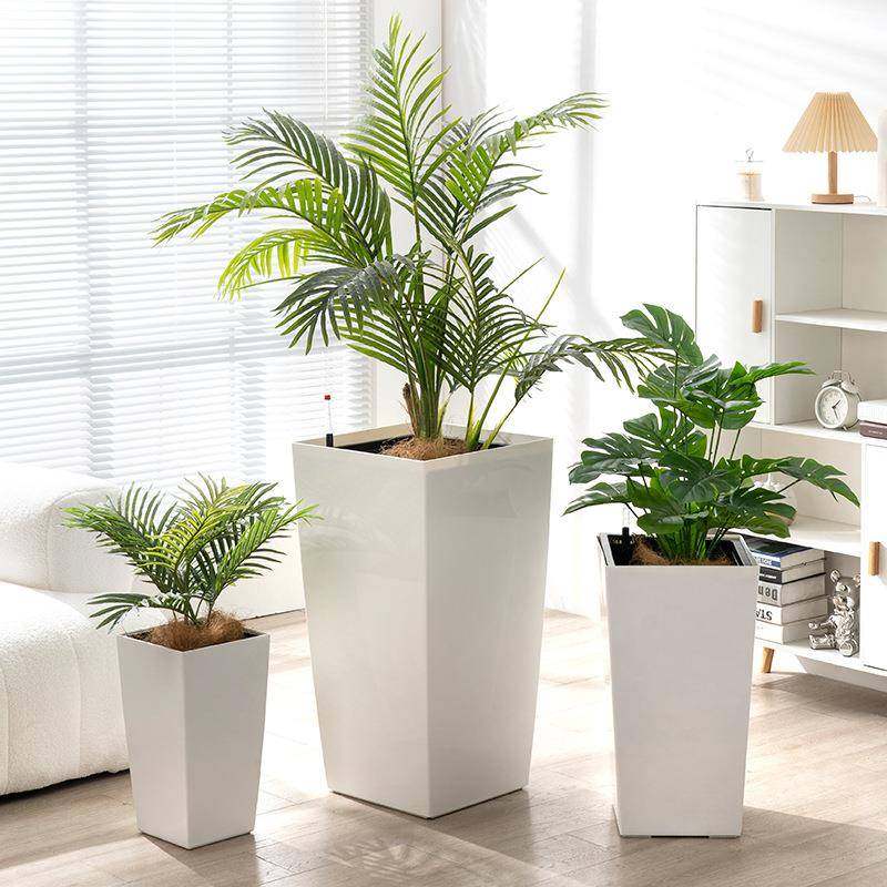 工厂自吸水懒人花盆方形落地塑料高方自吸水懒人大花盆,收纳整理,烫衣板及配件,淘宝优惠券,粉丝福利购,淘宝优惠卷