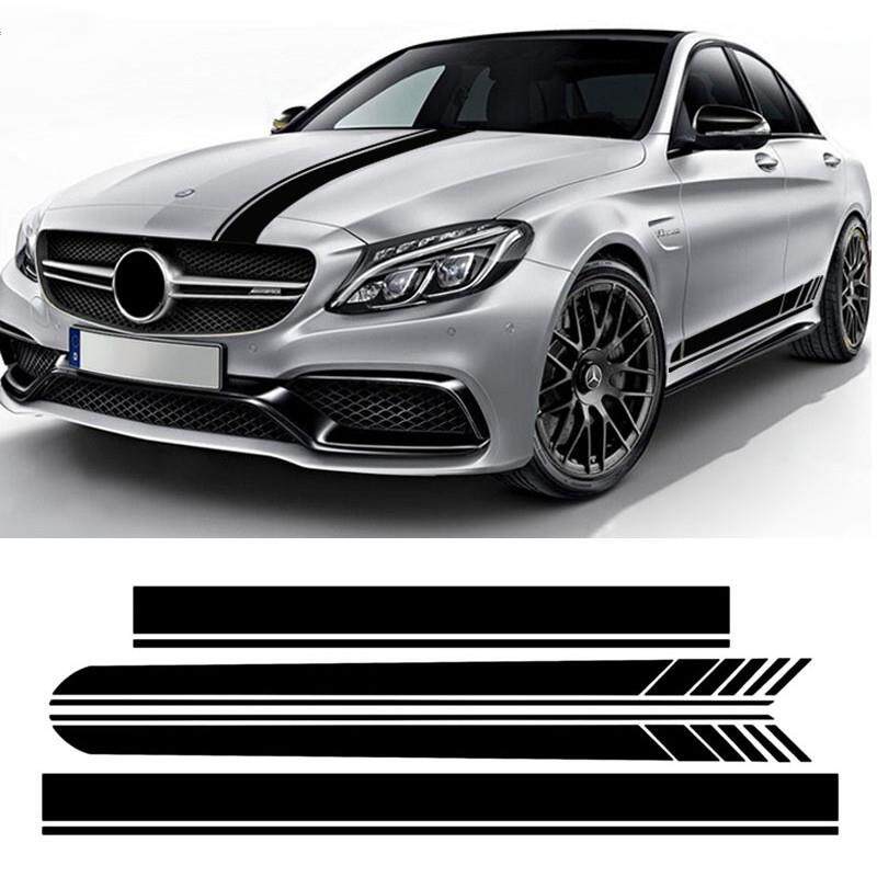 适用于奔驰C级W205C63C43C205A205S205AMG全车贴贴纸A118