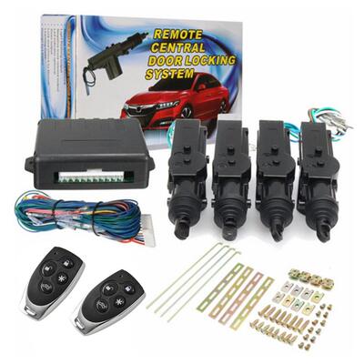 遥控中控锁马达5kgremotecentrallock免钥匙进入防盗器