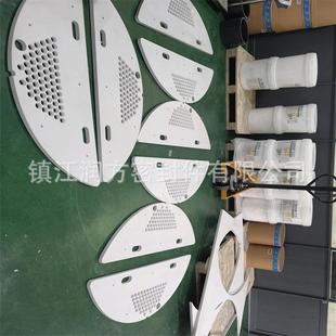 供应25%玻璃纤维填充改性塑料王F4折流板25%GF填充PTFE折流板