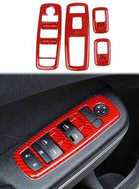 玻璃开关框升降器面板装饰盖适用16-21款道奇新战马DodgeCharger