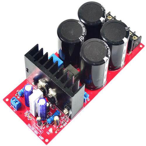 YJ00155--IRS2092D类功放成品板（双整流）立体声音响调音HIFI