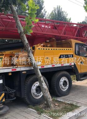 三一重工50吨 STC500汽车吊 五节臂吊机 吊车 大型吊机出口