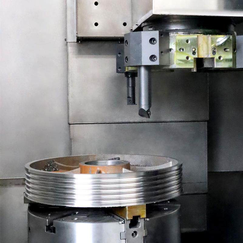 数控立车供应 VTL500规格盘型轮毂产品加工用数控立式车床