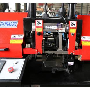 小型数控锯床GHS4228数控双立柱金属带锯床金属切割数控锯床
