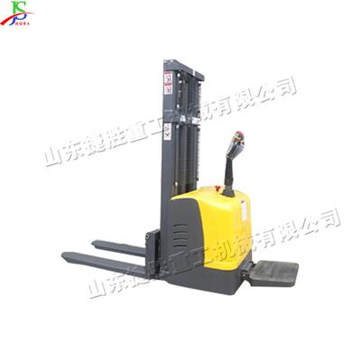 全电动托盘堆高车 随车自体登高车 Standing electric forklift