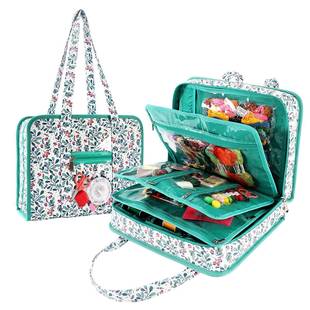 十字绣线刺绣工具套装收纳包十字绣线多层收纳袋绣花线收纳袋