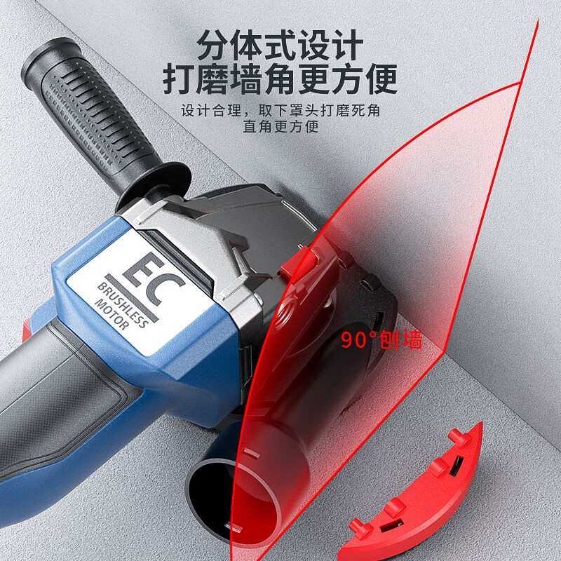 角磨机防尘罩打磨机切割罩电磨防护集尘罩石材混凝土手磨机吸尘器