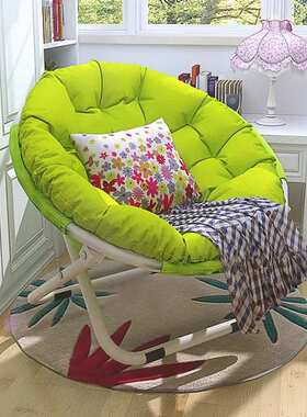 跨境 成人月亮椅室内太阳椅懒人椅折叠椅休闲雷达椅沙发椅厂家