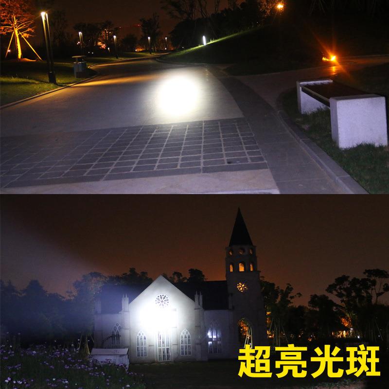 头灯强光充电超亮头戴式手电筒3000锂电黄光矿灯多功能米