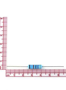 2W金属膜电阻 1% 1R/2R/3R/4R3/5R6/6R2/10R/20R色环金属膜电阻厂