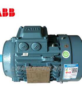 ABB电机M2BAX80MC4 0.55KW4P F级IC411 220/380V三相异步马达铸铁