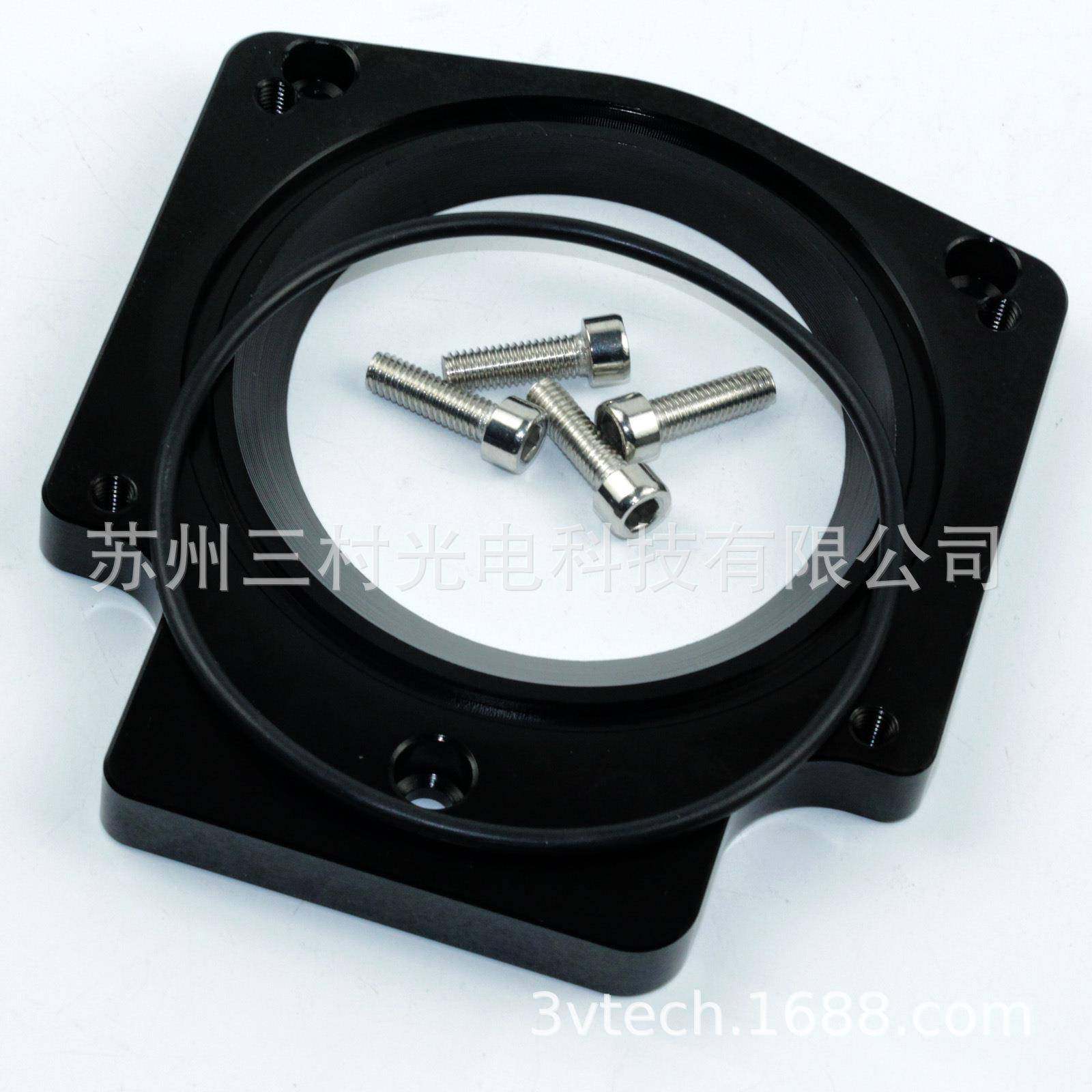 改装铝合金进气歧管102mm口径节气门垫片黑色