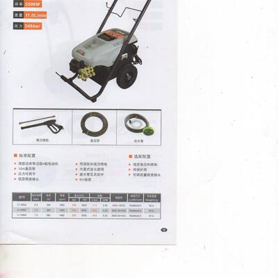 LT-20MALT-20MCLT-20MD380VLT绿霸电动高压清洗机设备