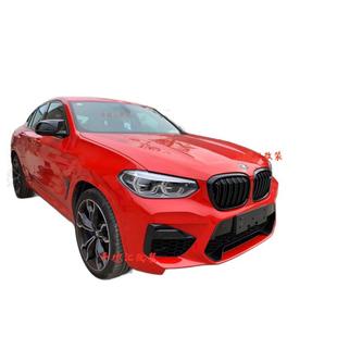 适用宝马X4G02改装 升级X4M大包围中网前杠后杠后唇尾嘴套件