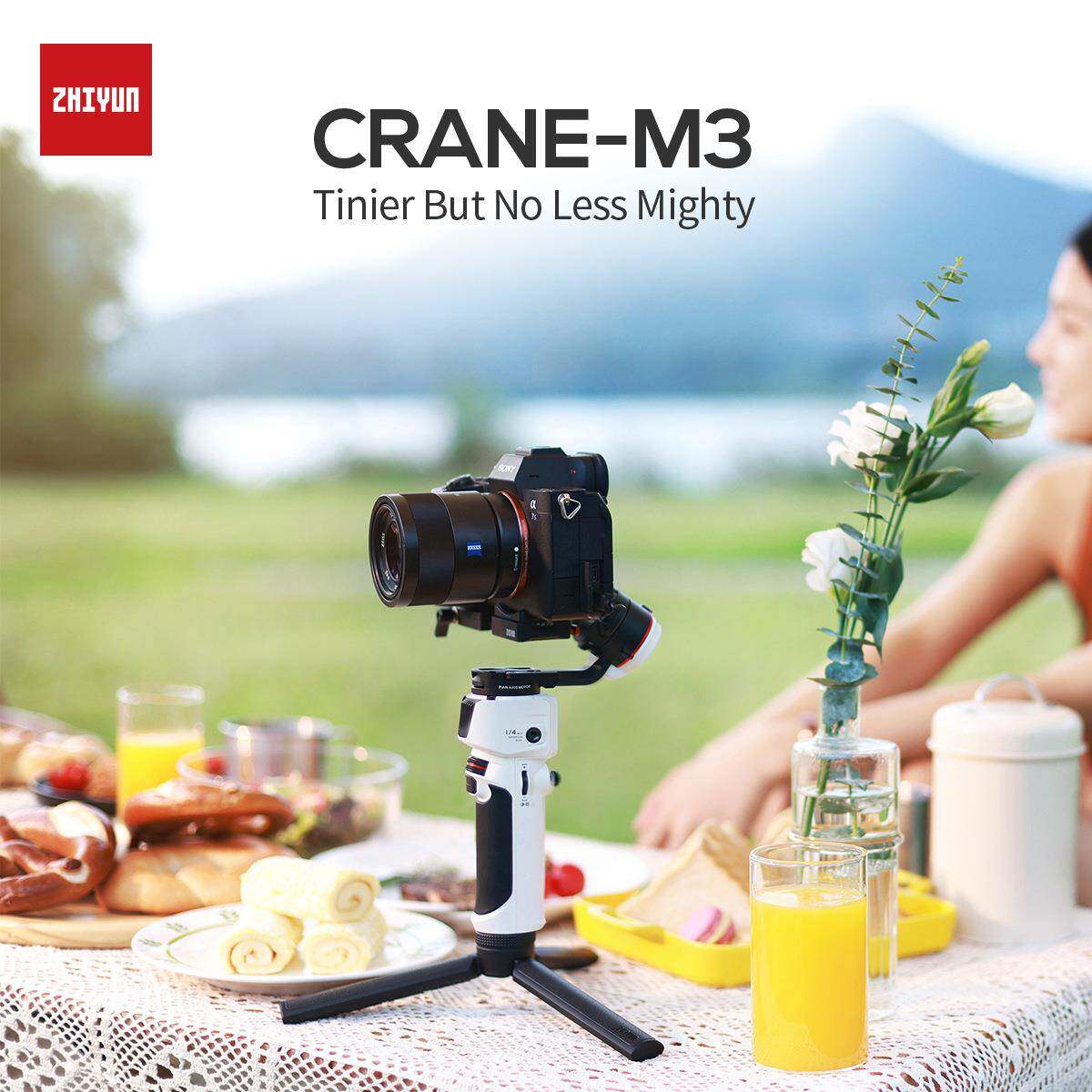 新品ZHIYUN智云云鹤M3全画幅微单反相机稳定器CRANE-M3手持云台