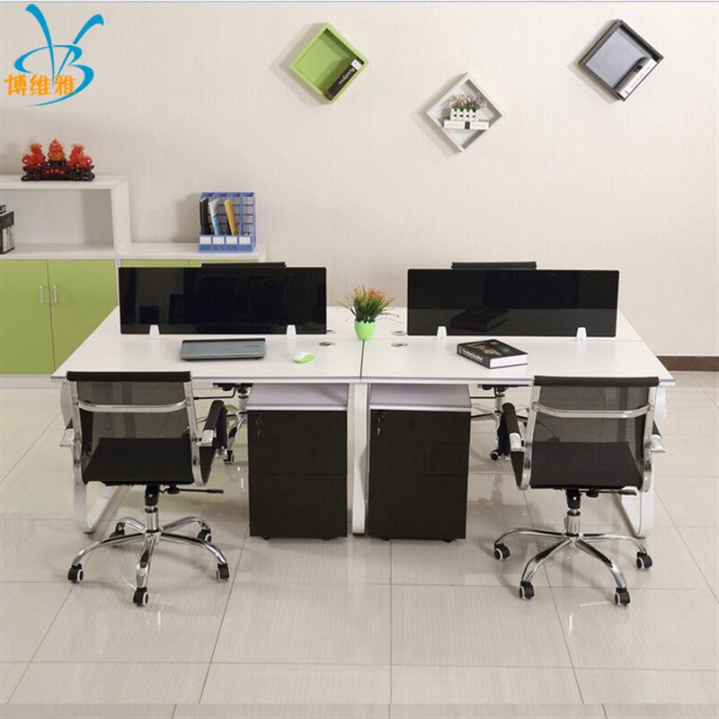 职员办公桌组合现代简约屏风卡座员工位电脑桌单人位双人位四人位