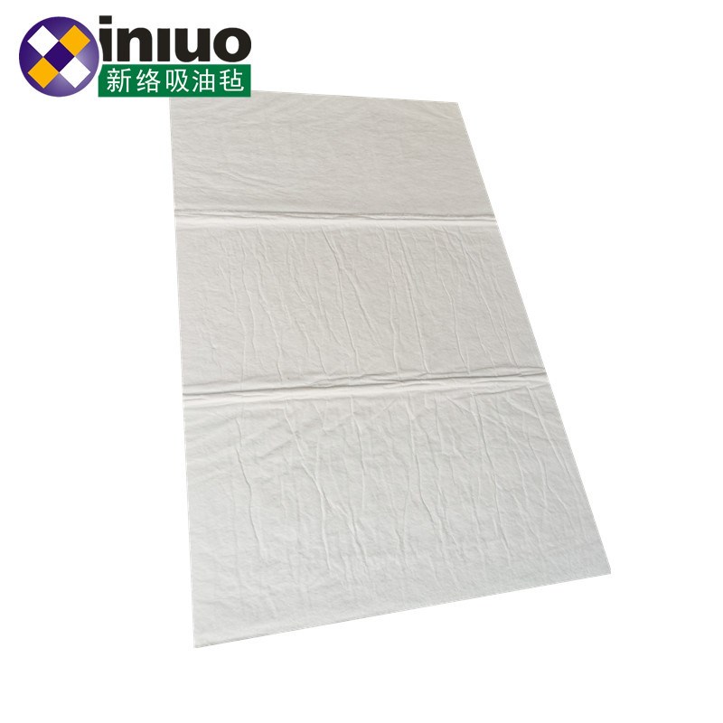 PP-5粗纤维吸油不吸水吸油毡 1X2m20平方水面吸油毛毡 吸油棉片垫