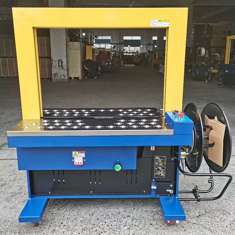 供应全自动捆扎机 单双电机捆扎机 快递物流纸箱打包台 打包机