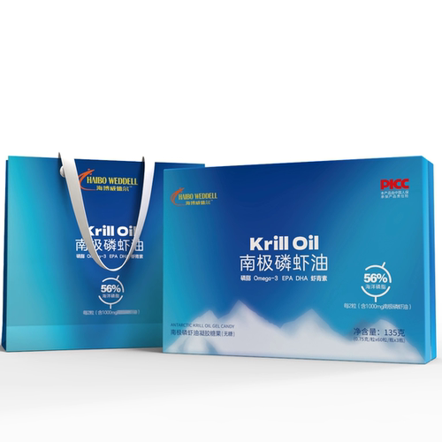 海博威德尔南极磷虾油礼盒送爸妈