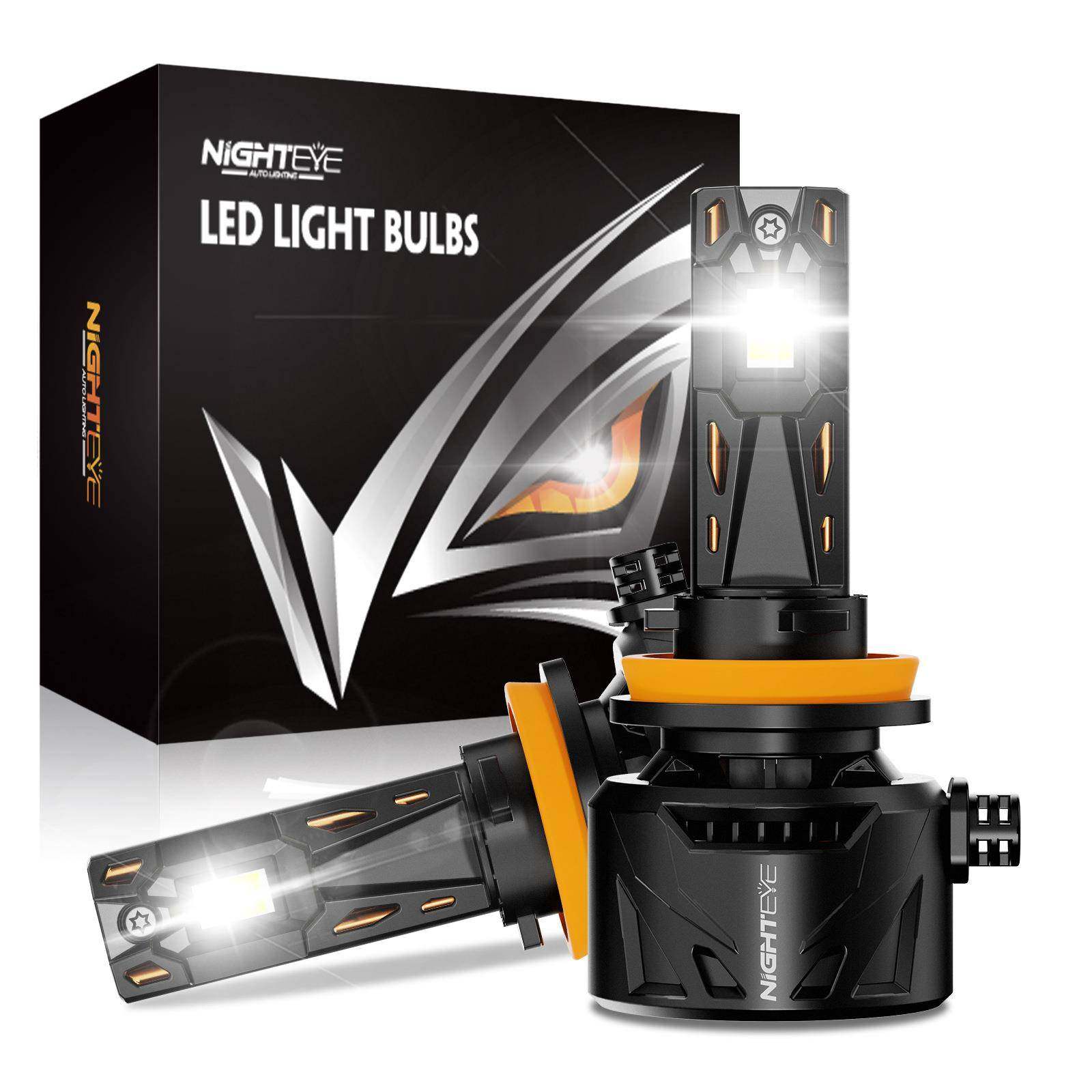 NIGHTEYES27超高功率性价比款新品240W60000LM汽车前大灯