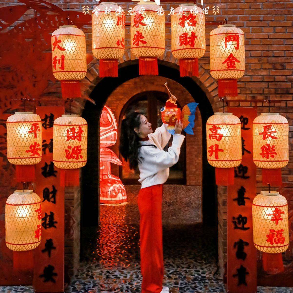 油纸竹编灯笼朱光玉灯笼餐饮通用红灯笼灯笼火锅店中式古手工灯笼,农用物资,其他肥料,淘宝优惠券,粉丝福利购,淘宝优惠卷