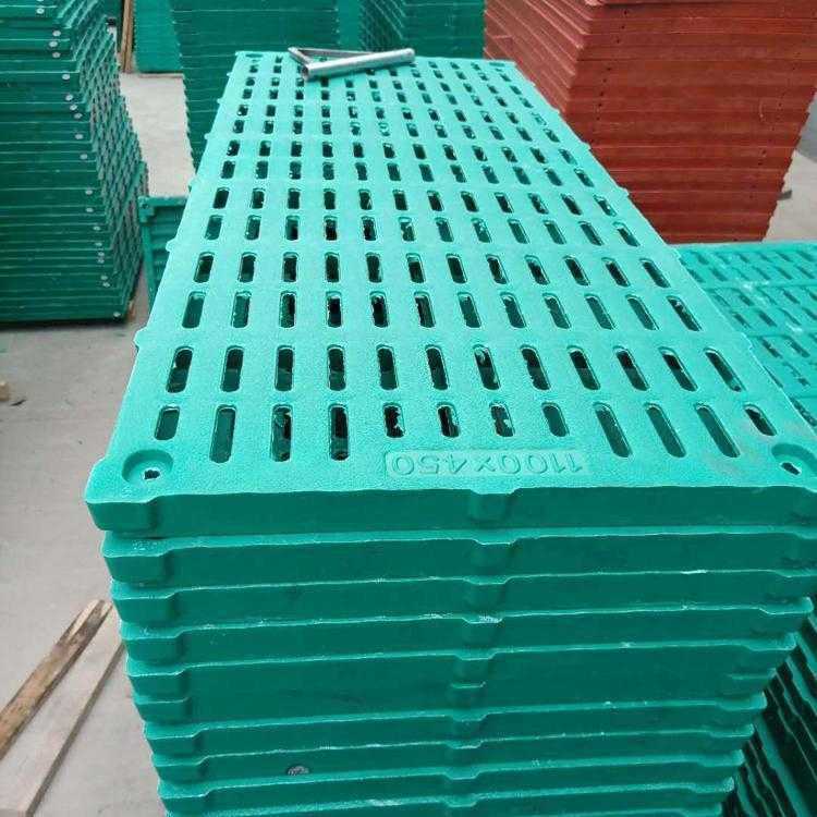 加厚复合树脂猪用漏粪板保育产床BMC树脂养殖母猪加热板耐用承重