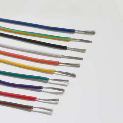 现货促销UL1015-20AWG耐温105℃聚录乙烯电子线黄绿地线