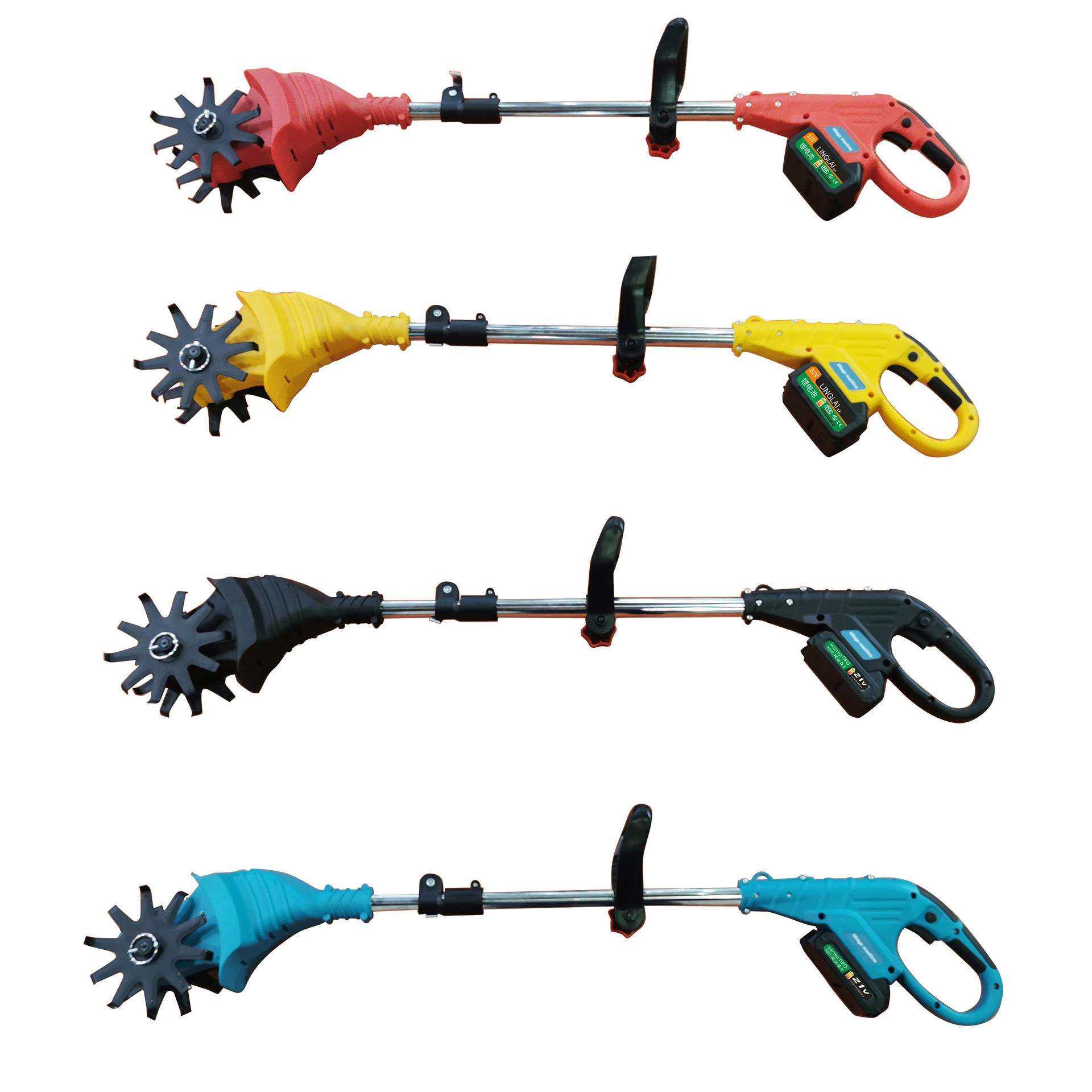 多功能家用锂电微耕机电动割草机除草旋耕机松土机工具翻土神器,3C数码配件,USB灯,淘宝优惠券,粉丝福利购,淘宝优惠卷