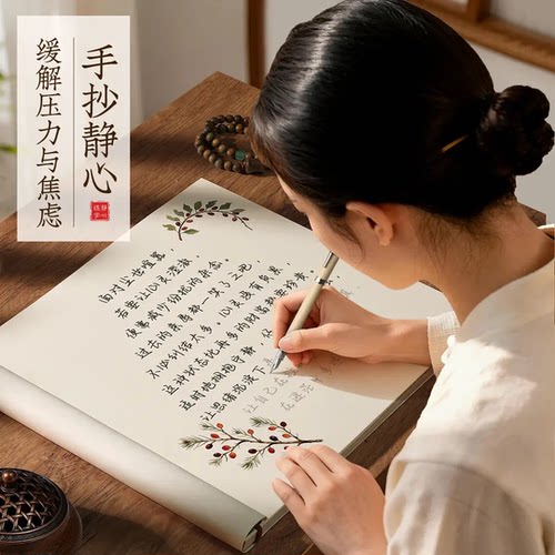 2026新款静心手抄本静心修身成人正能量励志楷书手抄练字帖QM