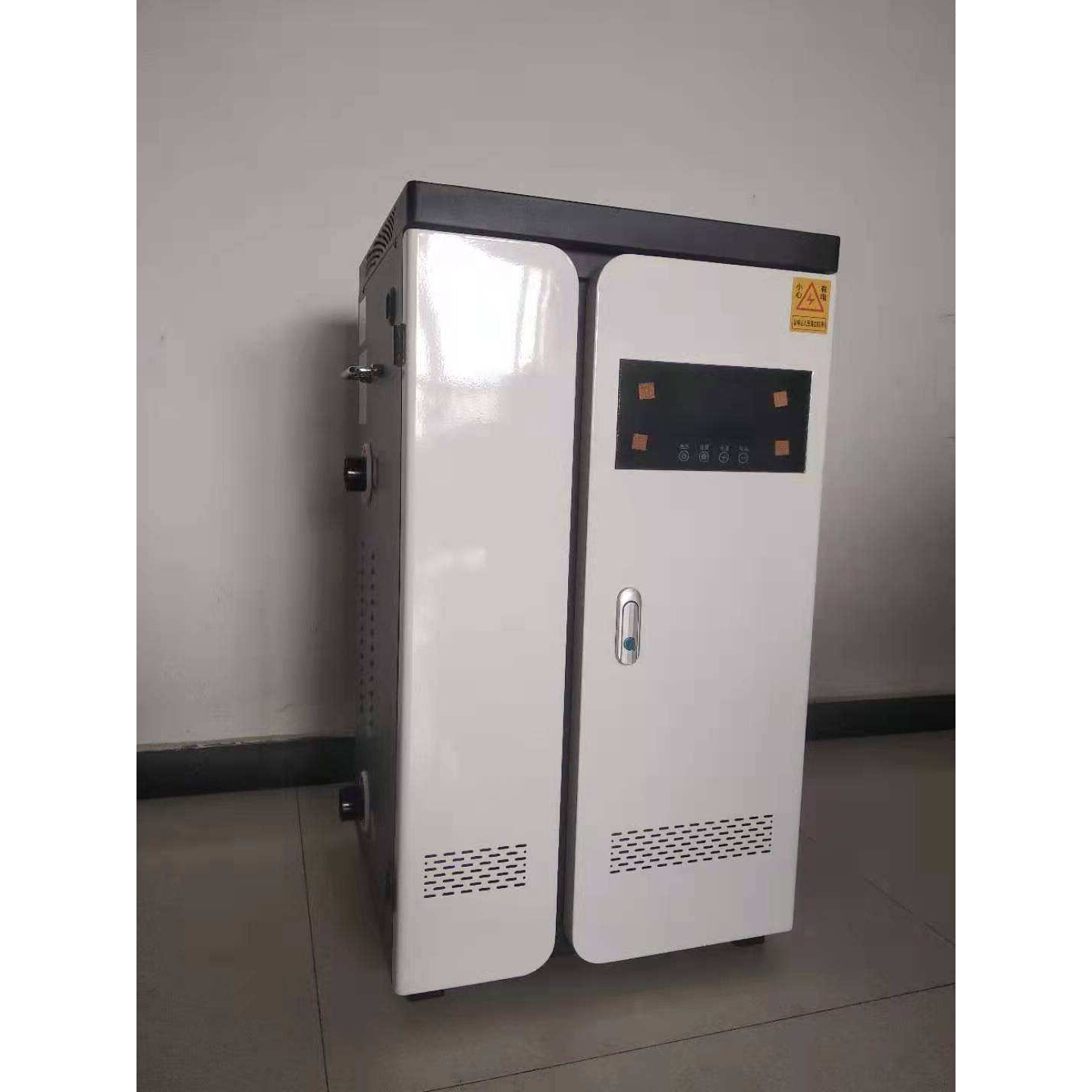 匠奥50KW常压电采暖热水锅炉手机APP控制供地暖暖气片风机500平米