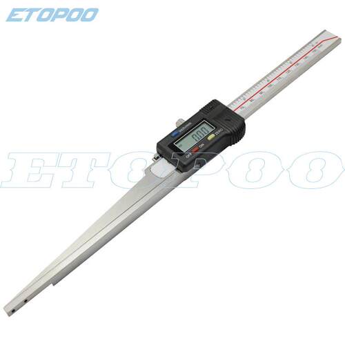 HUOTO0.2-10MM20MM30MM40M0.01MM不锈钢数显塞尺楔形