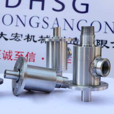 厂家供应液压直通旋转接头快速高速旋转接头不锈钢转化接头