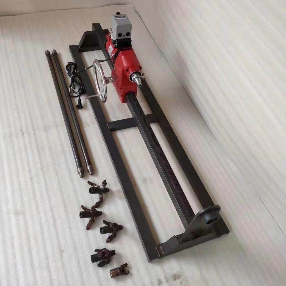 双高小型水钻顶管机 自来水入户横向打孔机 非开挖过路钻孔铺管机