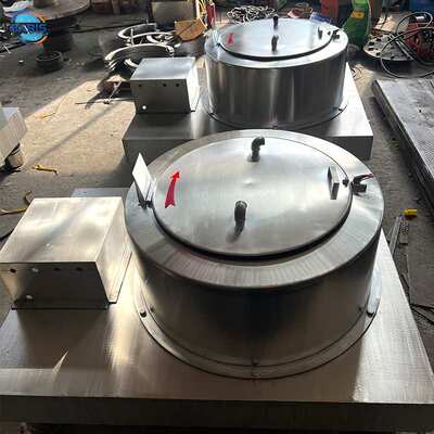 全自动平板离心机工业甩干机商用四足不锈钢食品脱水机厂家直销