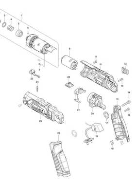 牧田（MAKITA）DF012D电动起子机电钻齿轮组件123913-9