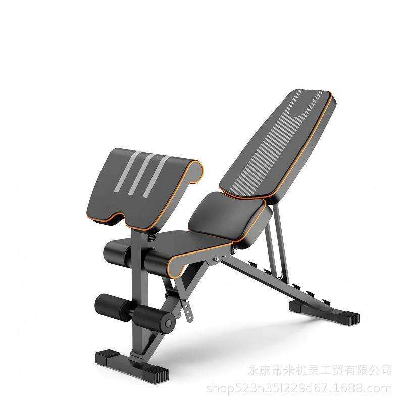 哑铃凳健身房专用器材家用多功能仰卧起坐飞鸟卧推凳健身椅